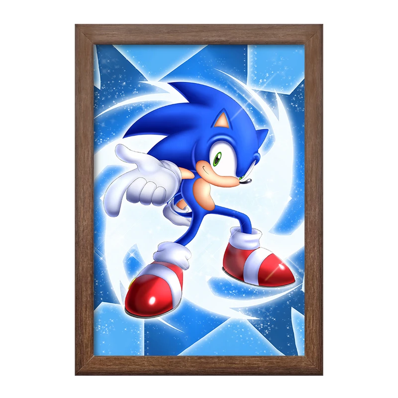 تابلو خندالو طرح سونیک (Sonic) کد 37022