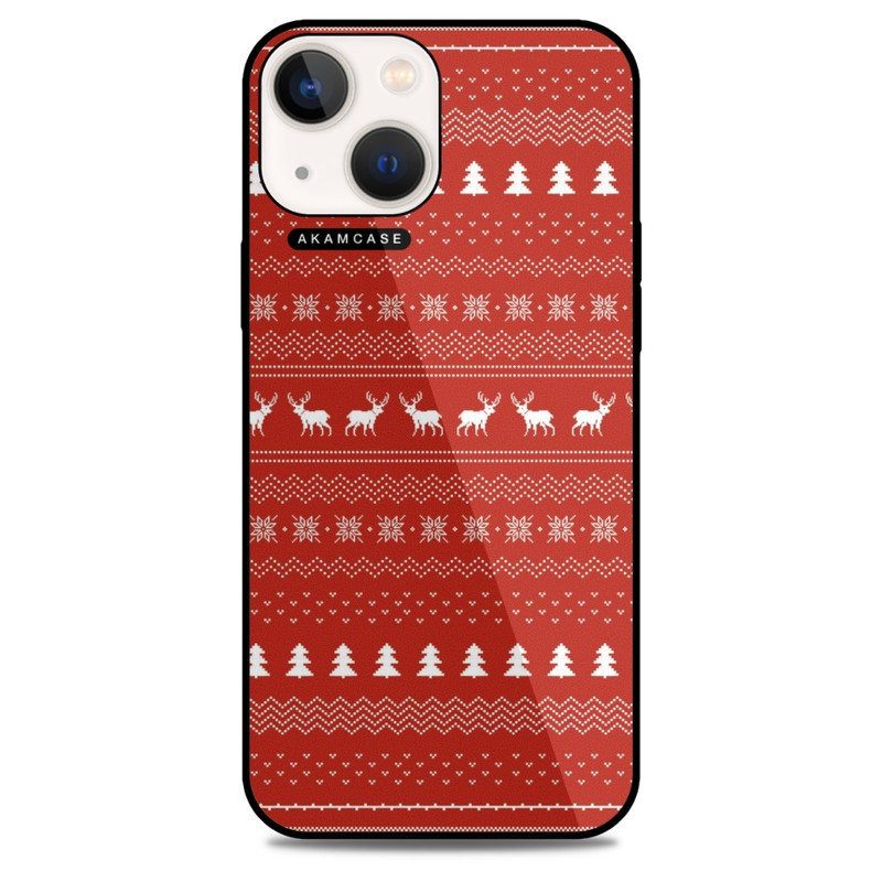 کاور آکام مدل AMCWA13-CHRISTMAS21 مناسب برای گوشی موبایل اپل iPhone 13