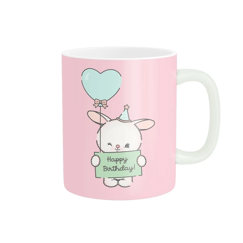 ماگ پادآفرین مدل تولدت مبارک طرح فانتزی کد p1172