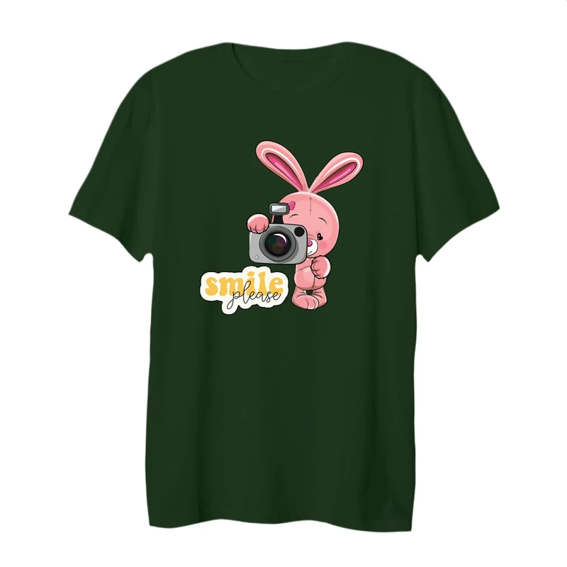 تی شرت لانگ آستین کوتاه زنانه مدل خرگوش کد 17