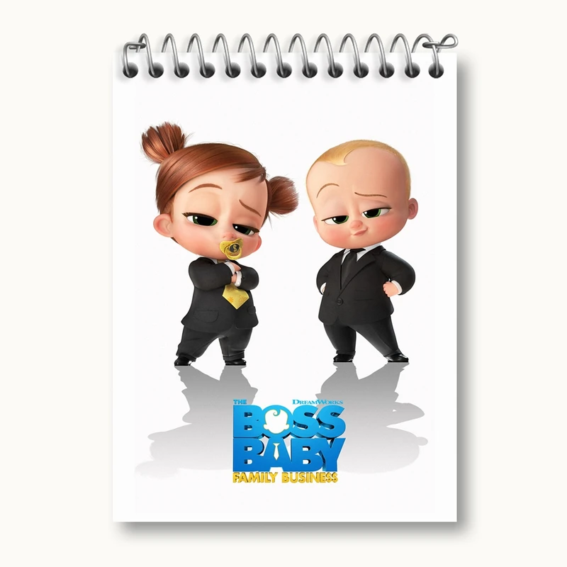 دفتر یادداشت 50 برگ خندالو مدل بچه رئیس Boss Baby کد 10326