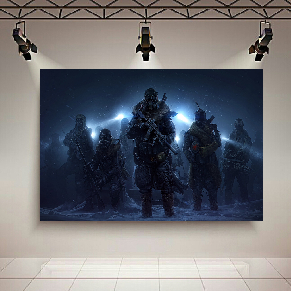 پوستر طرح گیم مدل Wasteland3 کد AR18870