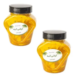 ترشی انبه ترش و شیرین کلثوم کاملیا - 500 گرم مجموعه 2 عددی