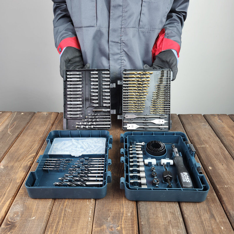 مجموعه 204 عددی ابزار صنعتی باس مدل Life Style