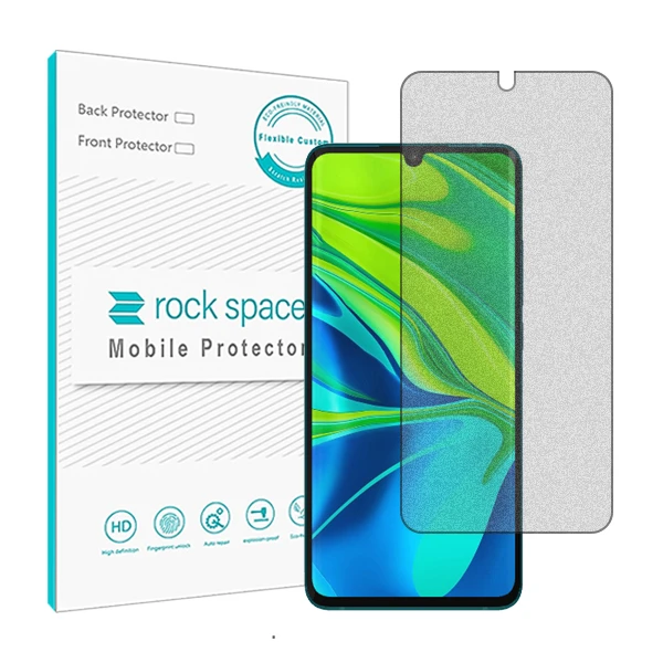 محافظ صفحه نمایش مات راک اسپیس مدل HyMTT مناسب برای گوشی موبایل شیائومی Mi Note 10
