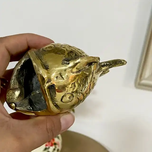 دکوری برنجی مدل ماهی829-386g