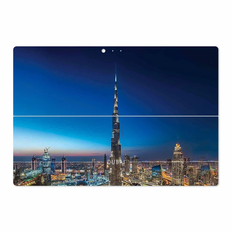 برچسب پوششی ماهوت مدل Dubai City مناسب برای تبلت مایکروسافت Surface Pro 3 2014