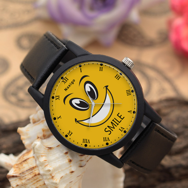 ساعت مچی عقربه ای ناکسیگو مدل The Smile کد LF14215 ساعت مچی عقربه ای ناکسیگو مدل The Smile کد LF14215
