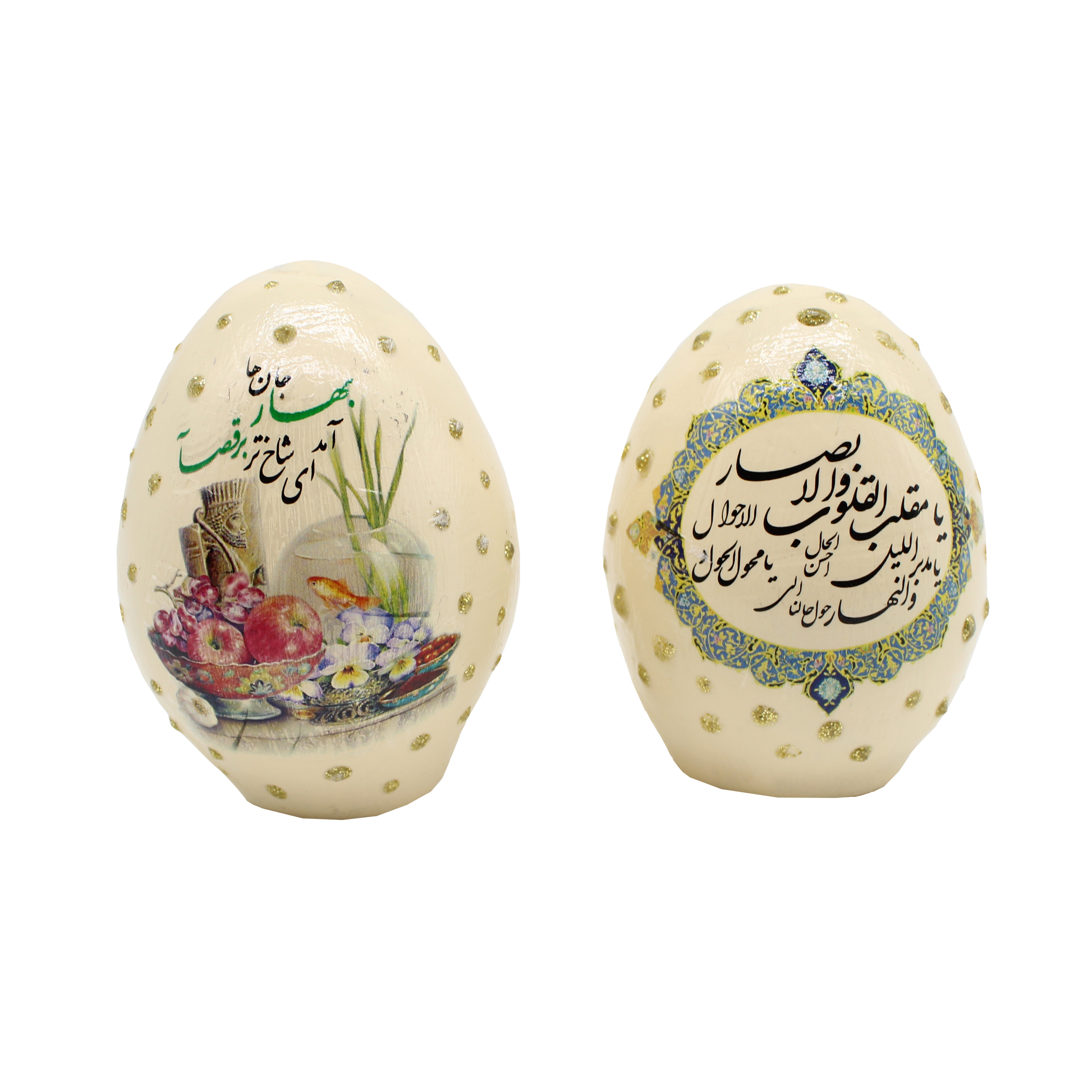 تخم مرغ تزیینی مدل 2041 مجموعه دو عددی