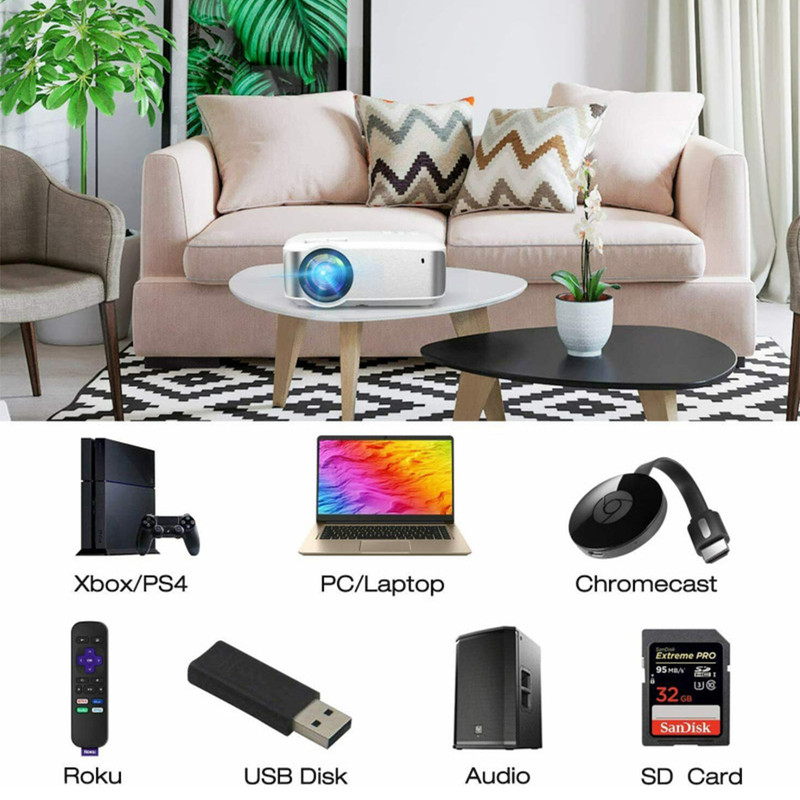 مینی ویدئو پروژکتور تاپ ویژن کد 983 2