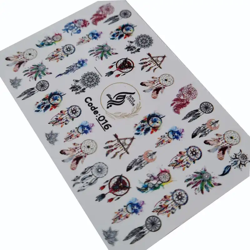 برچسب لنز ناخن رویاسنتر مدل 016