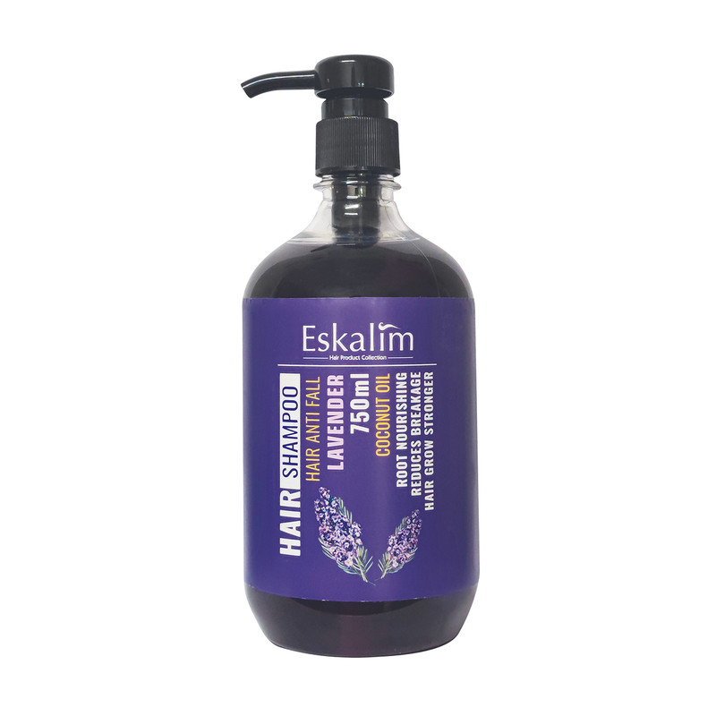 شامپو ضد ریزش مو اسکالیم مدل لوندر حجم 750 میلی لیتر