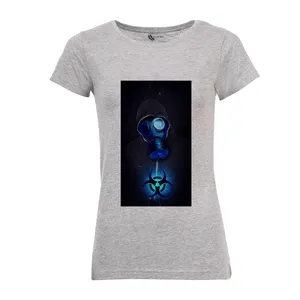 تی شرت آستین کوتاه زنانه مدل ماسک