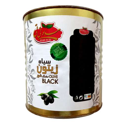زیتون سیاه ویژه ماه تی تی - 3000 گرم