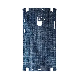 MAHOOT Fabric Texture 3-FullSkin Cover Sticker for Samsung Galaxy A8 Plus 2018