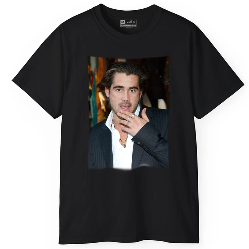 تی شرت آستین کوتاه مردانه پاد آفرین مدل کالین فارل کد PT174