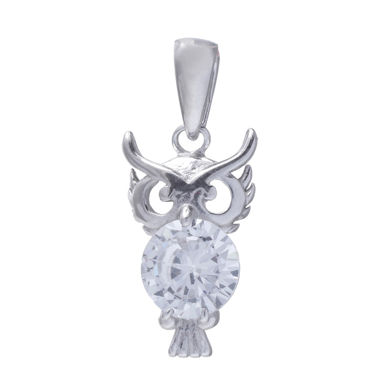 آویز گردنبند نقره زنانه مدل GTA-357