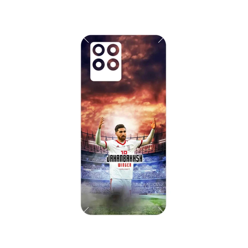 برچسب پوششی ماهوت مدل Alireza Jahanbakhsh مناسب برای گوشی موبایل ریلمی 8 Pro