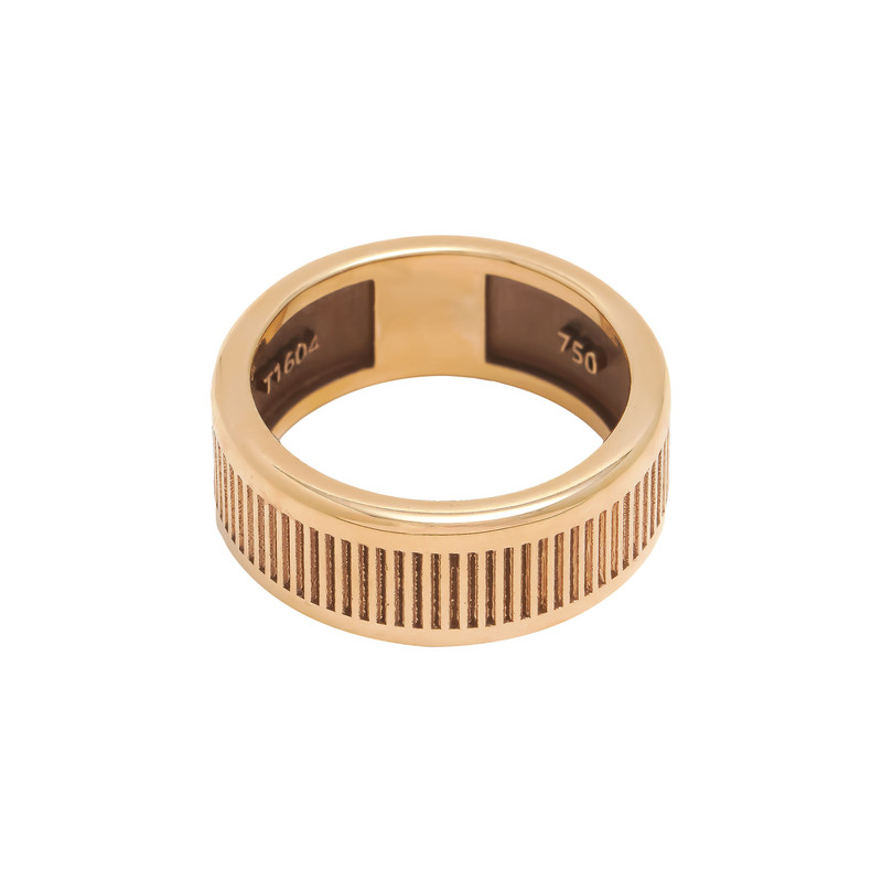 انگشتر طلا 18 عیار زنانه لاوین مدل هانا سایز 53