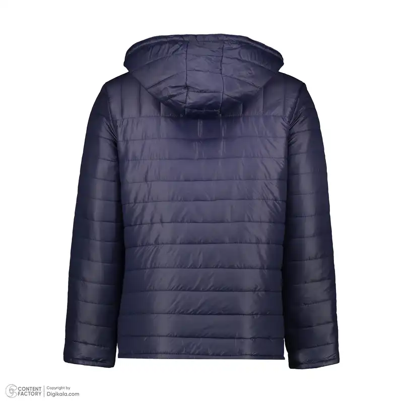 کاپشن مردانه مدل شمعی رنگ سرمه ای