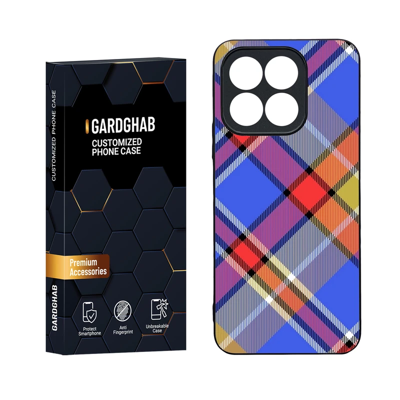 کاور گارد قاب مدل دور ژله ای ساده مناسب برای گوشی موبایل آنر Honor X8b 4G