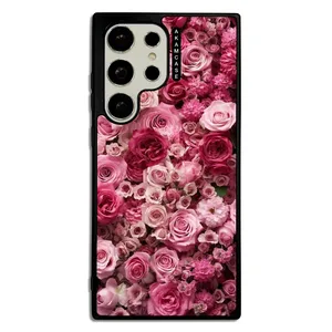AKAM AMC-WSGS23U-FLOWERS-41 Cover For Samsung Galaxy S23 Ultra