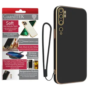 کاور گاردتک آساک مدل Myca2 Strap مناسب برای گوشی موبایل شیائومی Mi Note 10 Pro/ Mi Note 10 به همراه بندآویز