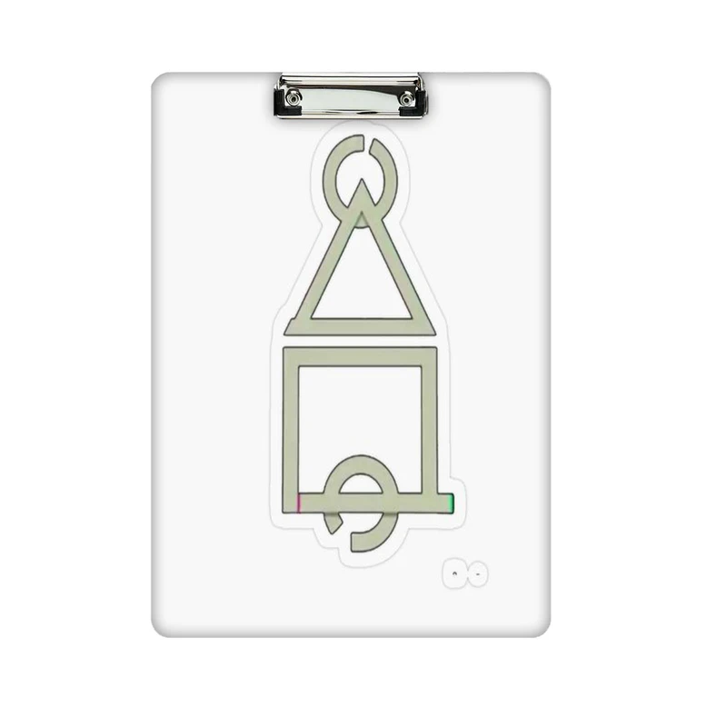 تخته شاسی مدل Squid game کد 2244 سایز A4