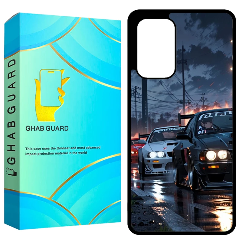 کاور قاب گارد طرح ماشین مدل GCHPA53 مناسب برای گوشی موبایل سامسونگ Galaxy A53 5G