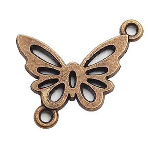 آویز دستبند طرح پروانه فانتزی کد AD-PP52 مجموعه 30 عددی