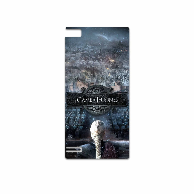 برچسب پوششی ماهوت مدل Game of Thrones مناسب برای گوشی موبایل بلک بری Z3