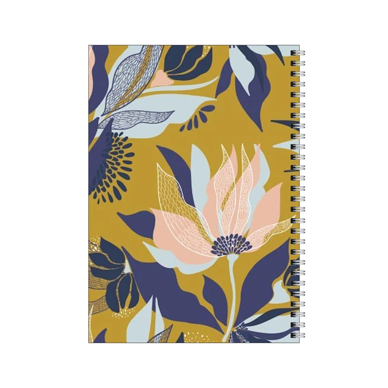 دفتر مشق 100 برگ بامبیلیپ طرح پترن گلدار کد 8545631