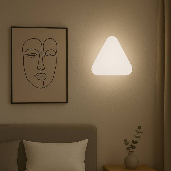 چراغ دیواری مدل مثلث