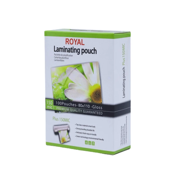 طلق پرس رویال کد 150 سایز 8×11 سانتی متر بسته 100 عددی