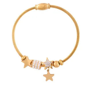 دستبند زنانه مدل ستاره کد B3442