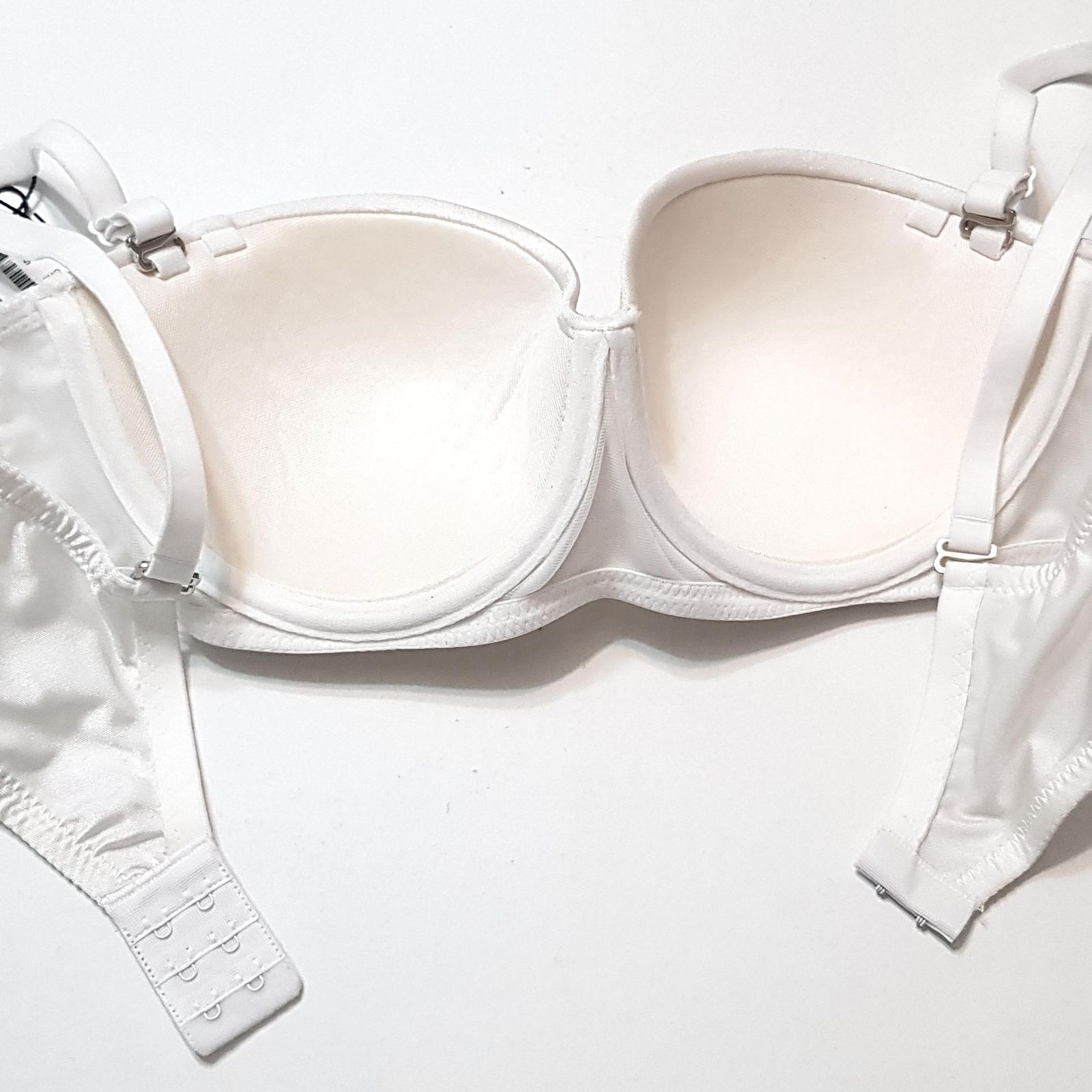 سوتین زنانه پدلی مدل فنردار بند متحرک کد 5127-P162 رنگ سفید -  - 6