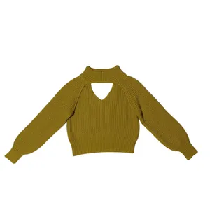 پلیور یقه هفت زنانه مدل زمرد