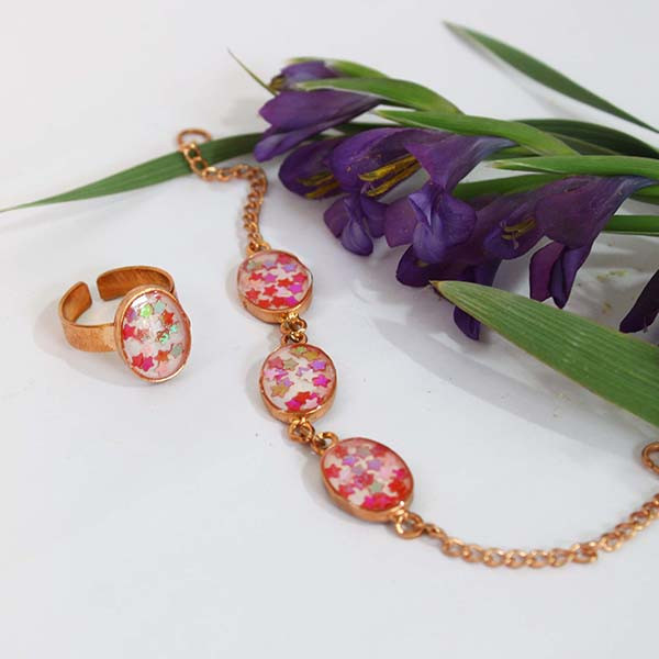 نیم ست زنانه مدل ستاره کد JW262 نیم ست زنانه مدل ستاره کد JW262