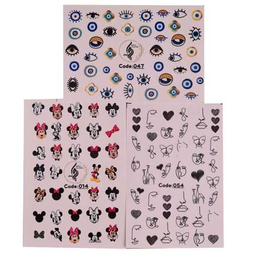 لنز ناخن رویاسنتر مدل M19 مجموعه 3 عددی