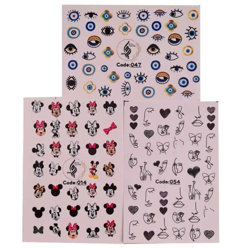 لنز ناخن رویاسنتر مدل M19 مجموعه 3 عددی