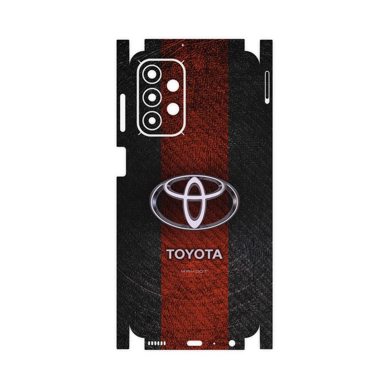 برچسب پوششی ماهوت مدل TOYOTA-Logo-FullSkin مناسب برای گوشی موبایل سامسونگ Galaxy A23