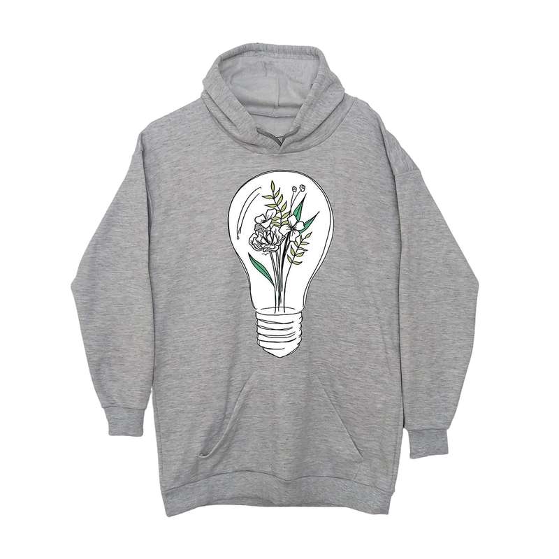 هودی پسرانه طرح لامپ کد 233