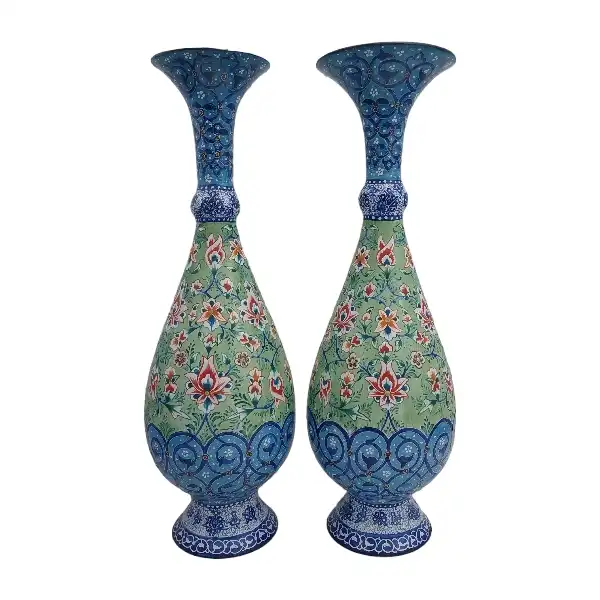 گلدان میناکاری کد G1048