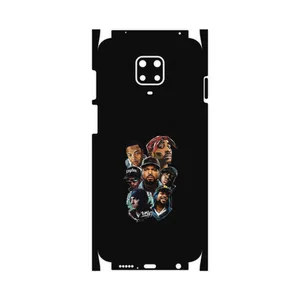 MAHOOT Great Rappers Digital Art-FullSkin Cover Sticker for Xiaomi Redmi Note 9 Pro