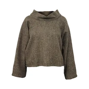 بلوز آستین بلند یقه ایستاده زنانه مانا دنیم مدل آذر دخت