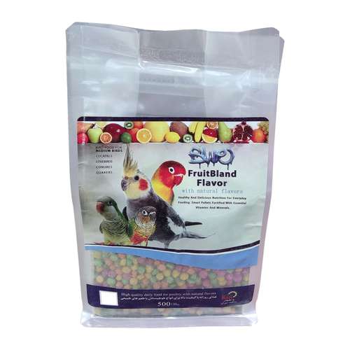 مکمل غذای طوطی سانان بلو مدل gr500 وزن 510 گرم