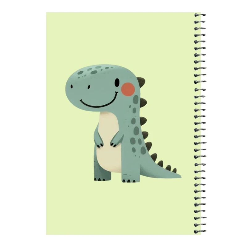 دفتر مشق 80 برگ اس جی مدل دایناسور کد۱   