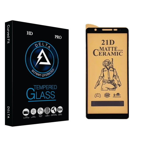 محافظ صفحه نمایش سرامیکی دلتا مدل HD مناسب برای گوشی موبایل سامسونگ Galaxy A3 Core
