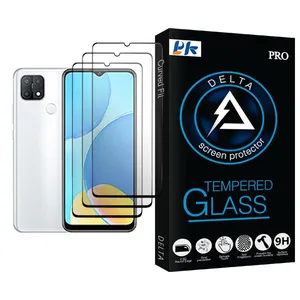 PK Delta Glass MIX003 Screen Protector For Oppo A35 Pack Of 3