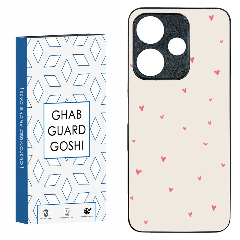 کاور قاب گارد گوشی طرح قلب کد TPU-177 مناسب برای گوشی موبایل شیائومی  REDMI 13  